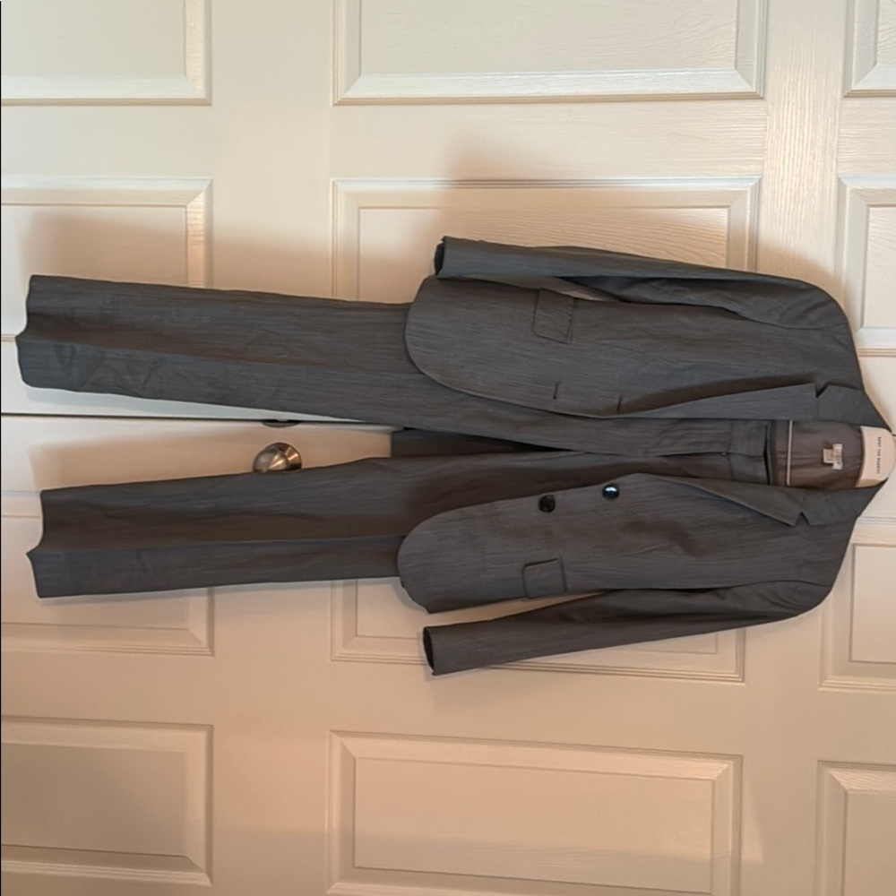 Grey 3-piece pant skirt business suit